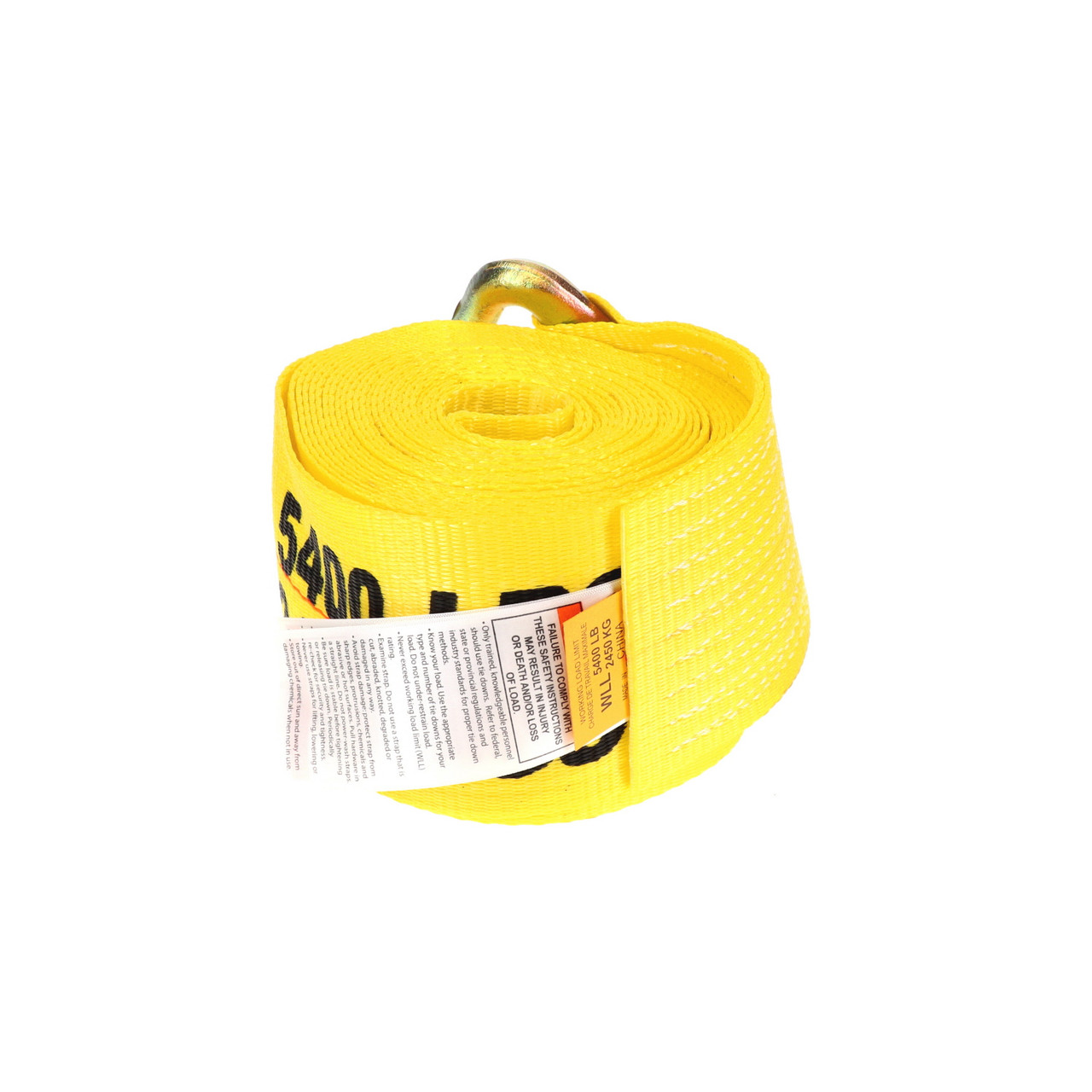 4” X 30’ Winch Strap W/Delta Ring - Image 3